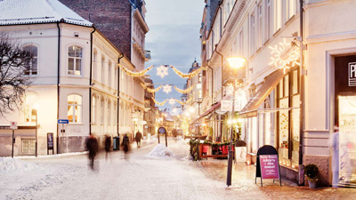 G�gata under jultid i Helsingborg